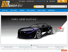 Tablet Screenshot of bmshop.eu